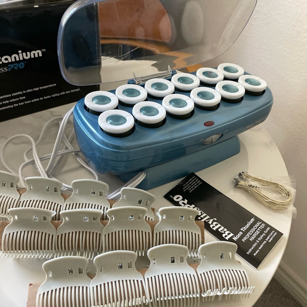 BaBylissPRO Nano Titanium 12 Roller Hair Setter (Model BABNTCHV15) - Picture 7 of 16